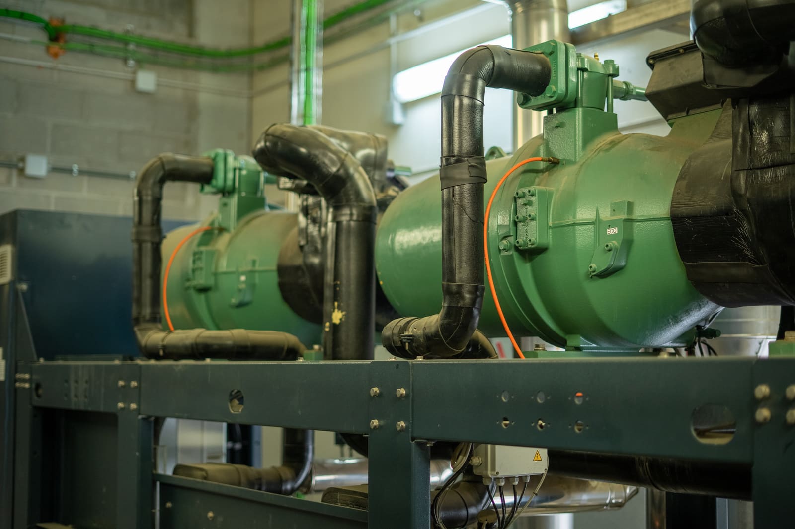 Planta de refrigeración de proceso industrial Isofred